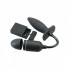 Ovetto E Cuneo Anale Vibranti Telecomandati Timeless Double Impact - 3