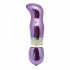 Mini Vibratore Luxurious G Diamond Viola 10 x 2,9 cm. - 3
