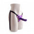 StrapOn con Cintura Regolabile e Fallo Viola da 10,5 x 3 cm. - 0