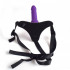 OMAGGIO Strap On per Donna Regolabile Fallo Viola 14 x 3,5 cm. - 3