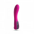 Vibratore di Design in Puro Silicone Ricaricabile USB 18,5 x 3,5 cm. - 0