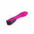 Vibratore di Design in Puro Silicone Ricaricabile USB 18,5 x 3,5 cm. - 2