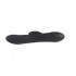 Vibratore Rabbit in Puro Silicone Nero Ricaricabile USB 21 x 3,5 cm. - 3