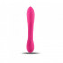 Vibratore Rabbit in Puro Silicone Rosa Ricaricabile USB 22,5 x 4 cm. - 3