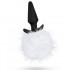 Cuneo Anale con Coda da Coniglietta PLAYBOY 9 X 3,6 cm. - 0