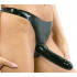 StrapOn Slip In Latex Nero Con Fallo 16 x 4 cm. - 1