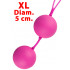 Sfere del Piacere XXL Vaginali e Anali 5 cm. Diametro - 1