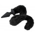 Plug Anale in Silicone 11 x 4 cm. con Coda da Gatta Lunga 62 cm. - 3