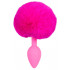 Cuneo Anale in Puro Silicone con Coda 7 X 3 cm. - 2