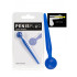 Sperm Stopper in Puro Silicone Flessibile Blu - 2