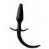 Cuneo Anale 10 X 3 con Coda in Puro Silicone di 10 cm. - 0