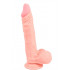 Fallo Realistico in Puro Silicone Morbido e Flessibile 21 X 3,8 cm. - 0