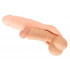 Double Fucker - Guaina per Doppia Penetrazione 16 x 4 cm. color Carne - 11