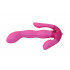 Vibratore Punto G con Stimolatore Clitoride ed Anale in Puro Silicone 18 x 3,5 cm. - 0