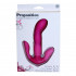 Vibratore Punto G con Stimolatore Clitoride ed Anale in Puro Silicone 18 x 3,5 cm. - 2