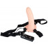 Strap-On Cavo Unisex Con Vibrazione 16 x 4,5 cm color Carne - 2