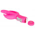 Vibratore Rabbit Rotante a Tripla Stimolazione Ano Clitoride e Vagina 23 x 3,5 cm. - 1