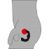 FantASStic - Stimolatore Prostata Perineo in Silicone 11,3 x 3,3 cm. Nero - 7