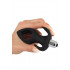 Cuneo Anale da Passeggio Vibrante in Puro Silicone 10,9 X 3,9 cm. - 0