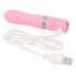Mini Vibratore in Puro Silicone Ricaricabile USB 11 X 2,2 cm. - 1