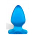 Plug Joy Cuneo Anale in Jelly Medium Blu 12 X 4,5 cm. - 0