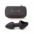 Funnel Plug - Cuneo Anale Gigante Doppio a Tunnel in Silicone 25 x 8,4 e 6,8 cm. Nero - 10
