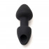 Funnel Plug - Cuneo Anale Gigante Doppio a Tunnel in Silicone 25 x 8,4 e 6,8 cm. Nero - 4