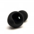 Funnel Plug - Cuneo Anale Gigante Doppio a Tunnel in Silicone 25 x 8,4 e 6,8 cm. Nero - 5