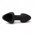Funnel Plug - Cuneo Anale Gigante Doppio a Tunnel in Silicone 25 x 8,4 e 6,8 cm. Nero - 7