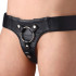 Cintura universale Domina Wide in cuoio nero con cinghie regolabili fino a 152,4 cm. - 1