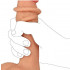 Dildo autentico in materiale Flex Skin realistico 17,5 x 3,7 cm. Jack - 4