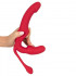 Strap On senza lacci Triple Teaser con Triplo Vibratore, Ricaricabile USB con Telecomando - 1