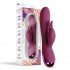 Vibratore Rabbit con Stimolatore Clitoride BROLE Rosso USB 18,5 cm - 2