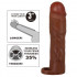 Guaina Fallica con Aggancio per Testicoli (+7,6 cm Lunghezza) e (+35% Circonferenza) - 2
