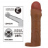 Guaina Fallica con Aggancio per Testicoli (+ 5 cm Lunghezza) e (+ 35% Circ.) - 0