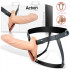 Fallo Cavo Strap-On Silicone Carne 16,9 x 5,3 cm. - 3