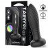Cuneo Anale Con Spinta con Telecomando Ricaricabile USB Tiany  - 2