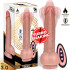 Dildo con Spinta e Rotazione Telecomandato in Silicone  Tiberio - 1