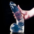 DARK CRYSTAL Frans Dildo Trasparente 30 X 6,8 cm. - 0