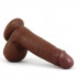VIRTUAL REALITY®  Fallo Realistico AFRICANO in PURO SILICONE 17 x 4 cm. - 0