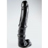 DARK CRYSTAL ONNO DILDO BLACK Fallo Gigante 37 x 7,5 cm. - 0