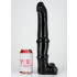 DARK CRYSTAL ONNO DILDO BLACK Fallo Gigante 37 x 7,5 cm. - 1