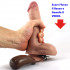 VIRTUAL REALITY® - Fallo Vibrante Realistico in PURO SILICONE 19 x 4 cm - 1