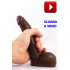 VIRTUAL REALITY® Fallo Africano Realistico in PURO SILICONE 16 X 3,5 cm.       - 3