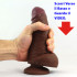 VIRTUAL REALITY® Fallo Africano Ultra Realistico in PURO SILICONE 16 x 5 cm. - 2