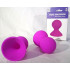 Omaggio Potenti Succhia Capezzoli Unisex in Puro Silicone - Fucsia - 4