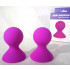 Omaggio Potenti Succhia Capezzoli Unisex in Puro Silicone - Fucsia - 2
