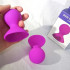 Omaggio Potenti Succhia Capezzoli Unisex in Puro Silicone - Fucsia - 1