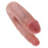 KING COCK -  Fallo Doppio Anale e Vaginale - Alta Qualita MADE in USA - 0