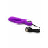 Vibratore Rabbit Viola in Silicone con Pulsazione Ricaricabile USB 10 x 3,5 cm. - 3